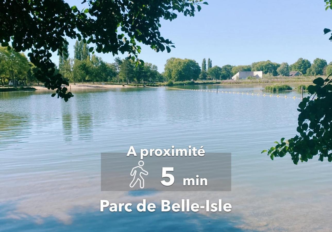 Apartamento Le Boheme ⸱ Stationnement Gratuit ⸱ Fibre Déols Exterior foto